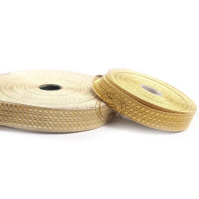 Traditional Bias and Stand Lace Tape for Midshipman Dress Uniforms Golden Braided Lace in Custom Style for Ceremonial Uniforms