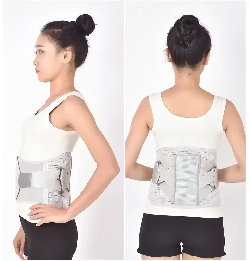 Most popular Back brace made in china Medical back brace for men and women low price Breathable back support belt