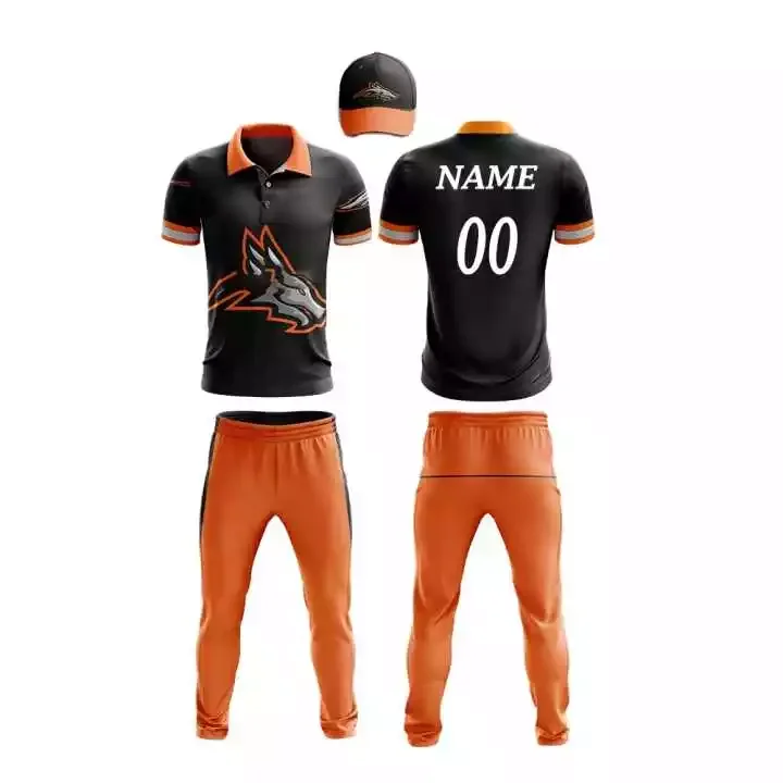 2023 Top Quality Custom New Design Cricket Jersey Trousers Cricket Uniform, Sublimation Cricket Best Price Uniforms