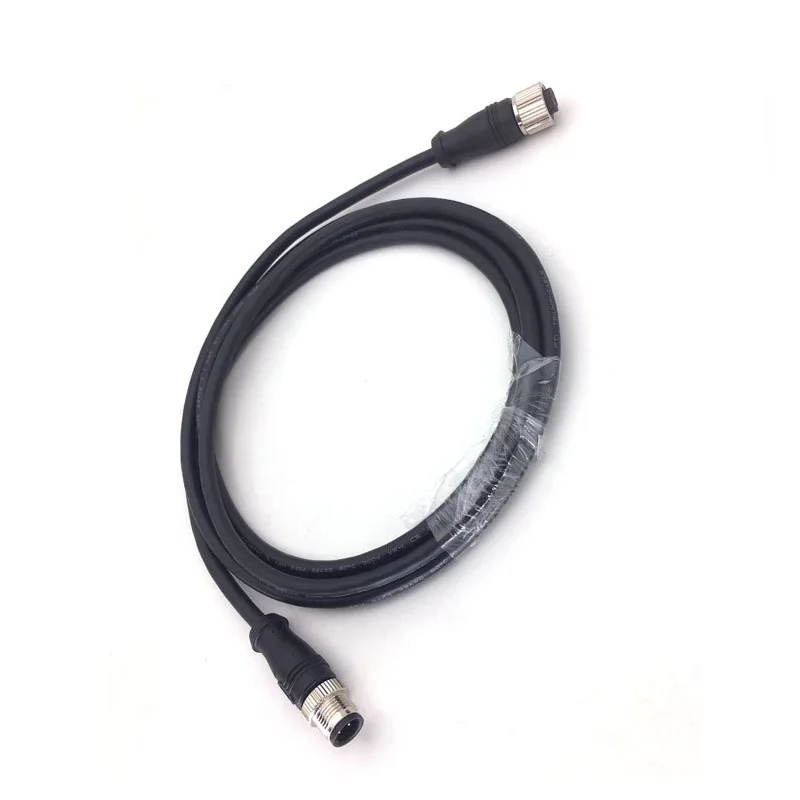 5-core B-coded male to female cable Industrial Ethernet high-flexible twisted pair cable M12 waterproof cable