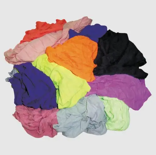 Multi Color High Quality Wholesale Cheap Price Industrial Workshop Usage Cotton Cleaning Rags / Wiping rags From Bangladesh