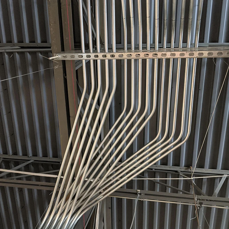 EMT Tube Steel Conduit Pipe Electrical Metallic Tubing 25mm Conduits Fittings Galvanized Tube