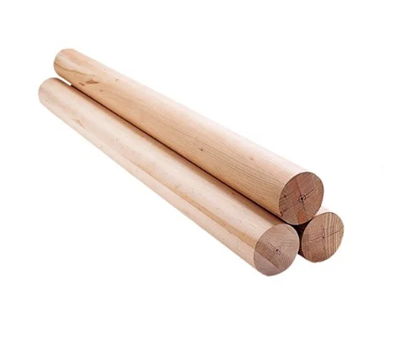 Wooden handles broomstick for brush cleaning wood stick for house and garden cleaning tools  good quality italian screw