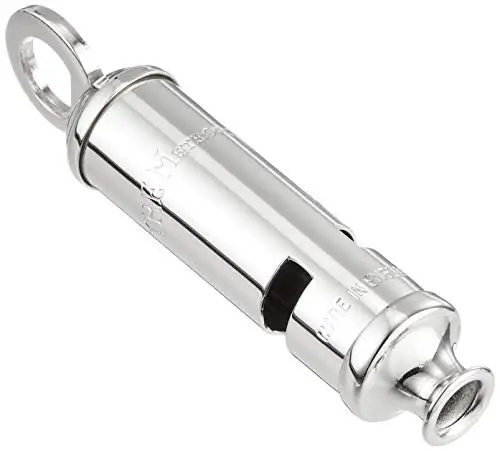 Metal Whistle With Tube High Frequency Metropolitan Whistle For Outdoor Survival Direct From India Manufacturer