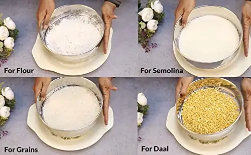 Direct Factory Sale  304 Stainless Steel Hand-Held Mini Flour Sifter Mesh Powdered Sugar Sifter Cocoa Strainer