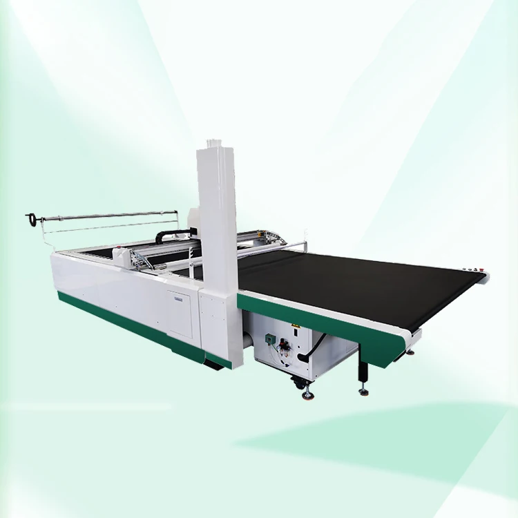 sell well multilayer leather nylon fabric ply plane cutting machine with ce certificate