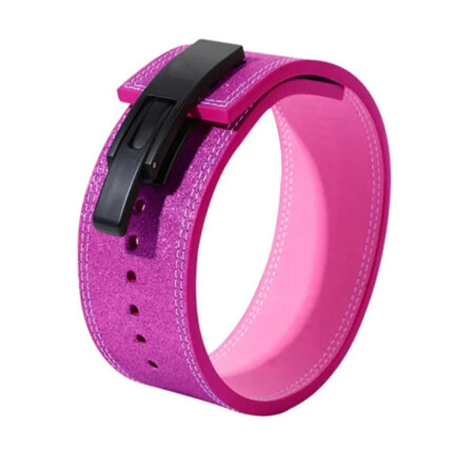 Power-lifting Belt Glitter Straps Back Protection Bodybuilding Power Straps Pu Leather Power Lever Belts