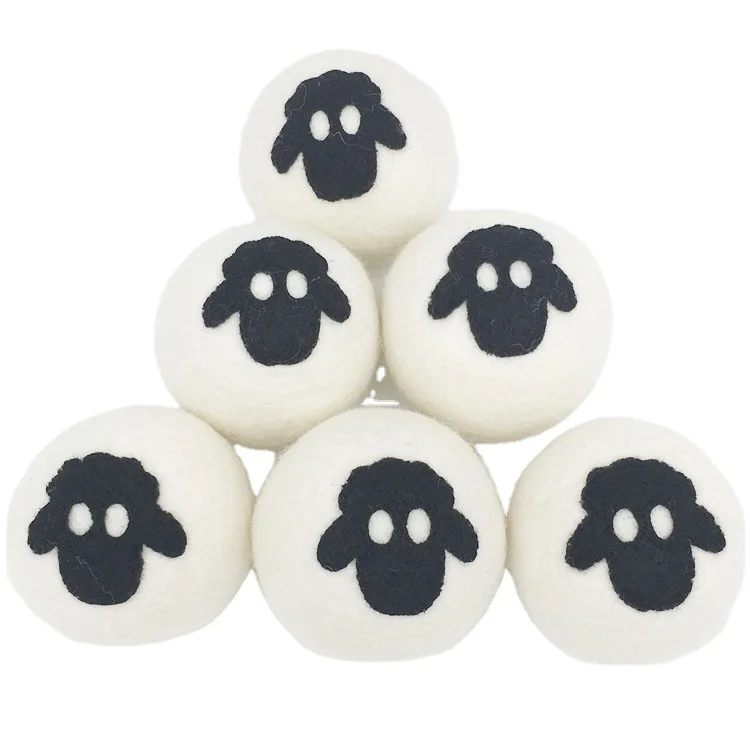 Лидер продаж 2023 Новое поступление шарики для сушки шерсти с эфирным маслом