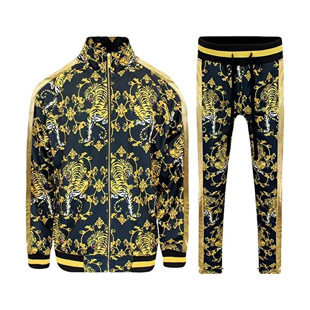 Custom Label Custom Printing Low Price Sublimation Men Tracksuits All Colour Plus Size Fashionable Sublimation Men Tracksuits