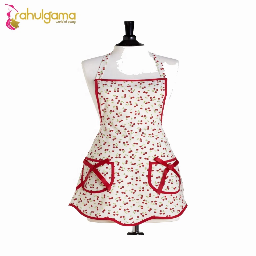 High Quality 100% Cotton Custom Printed Kitchen Aprons Waterproof Linen Waist Model for Kids by Leading Indian Manufacturer