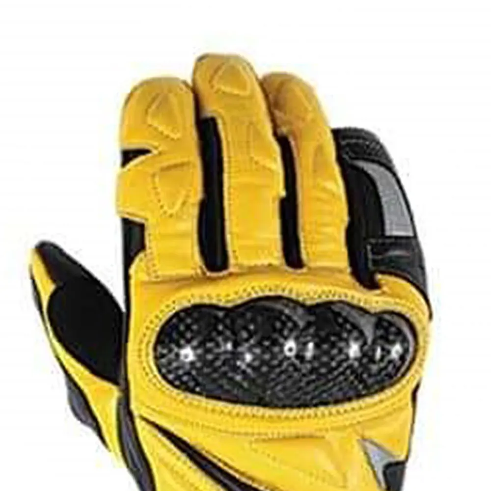 Wholesale Motorcycle leather racing gloves touchscreen High Quality With customized logo Printing Biker Branded Leather Gloves