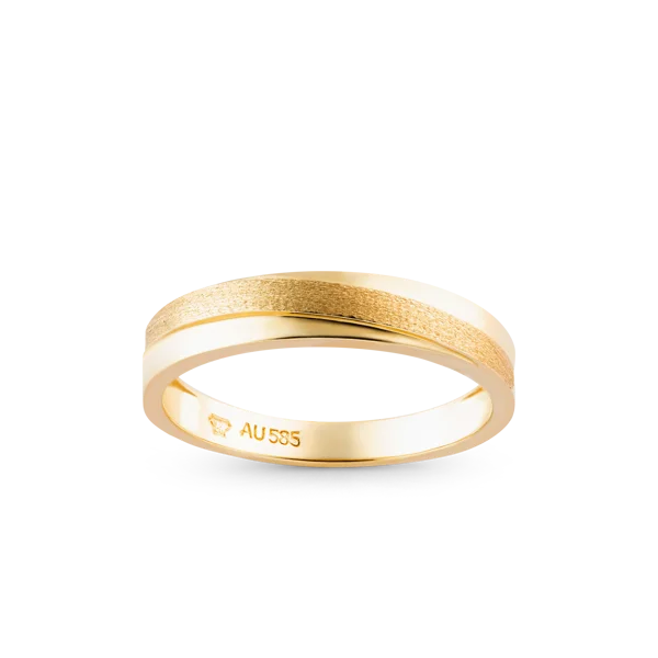 pure gold ring custom rings wedding rings cubic zirconia stones jewelry wholesale jewelry manufacturer vietnam HTJ brand NC653