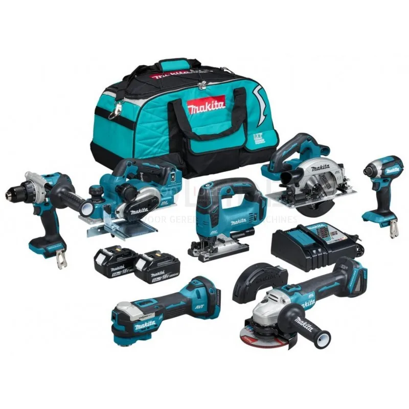 Logistic New Kits Makitas LXT1500 18-V Tools Set LXT Lithium-Ion 15Pcs Other Hydraulics Power Cordless Drill