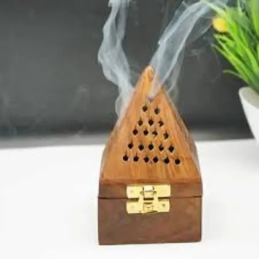 Incense Stick Holder Wooden Incense Stick Burner Agarwood Incense Ash Catcher
