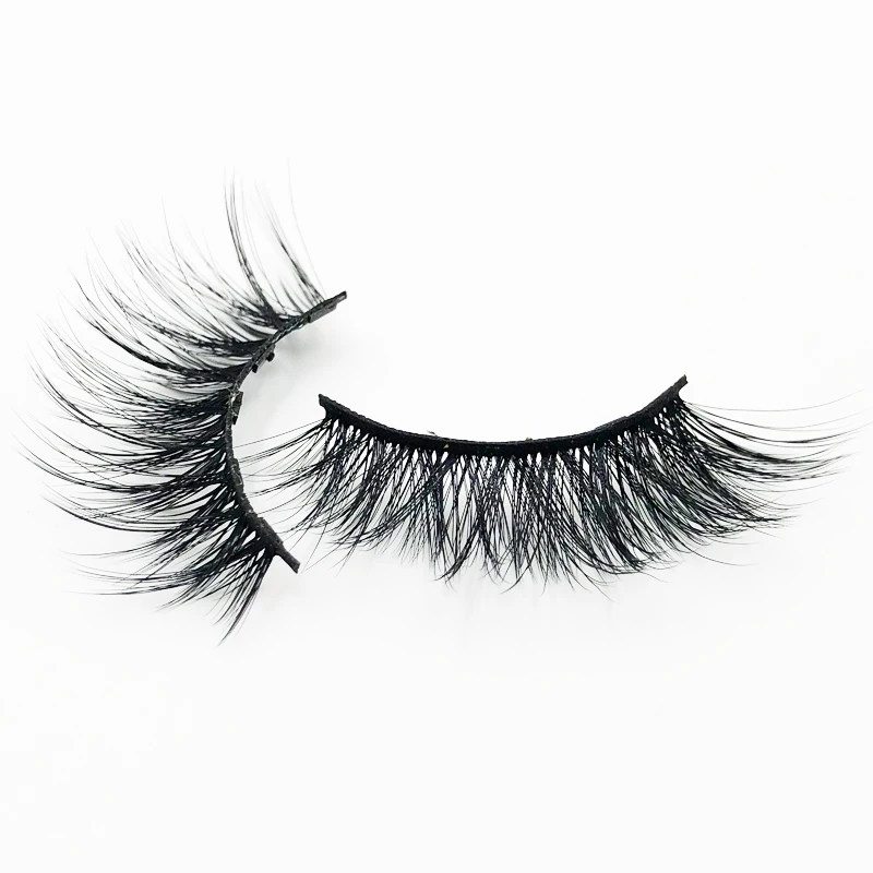 Hot selling W-27 5D mink magnetic eyelashes eyeliner tweezers set lashes with luxury box wholesale