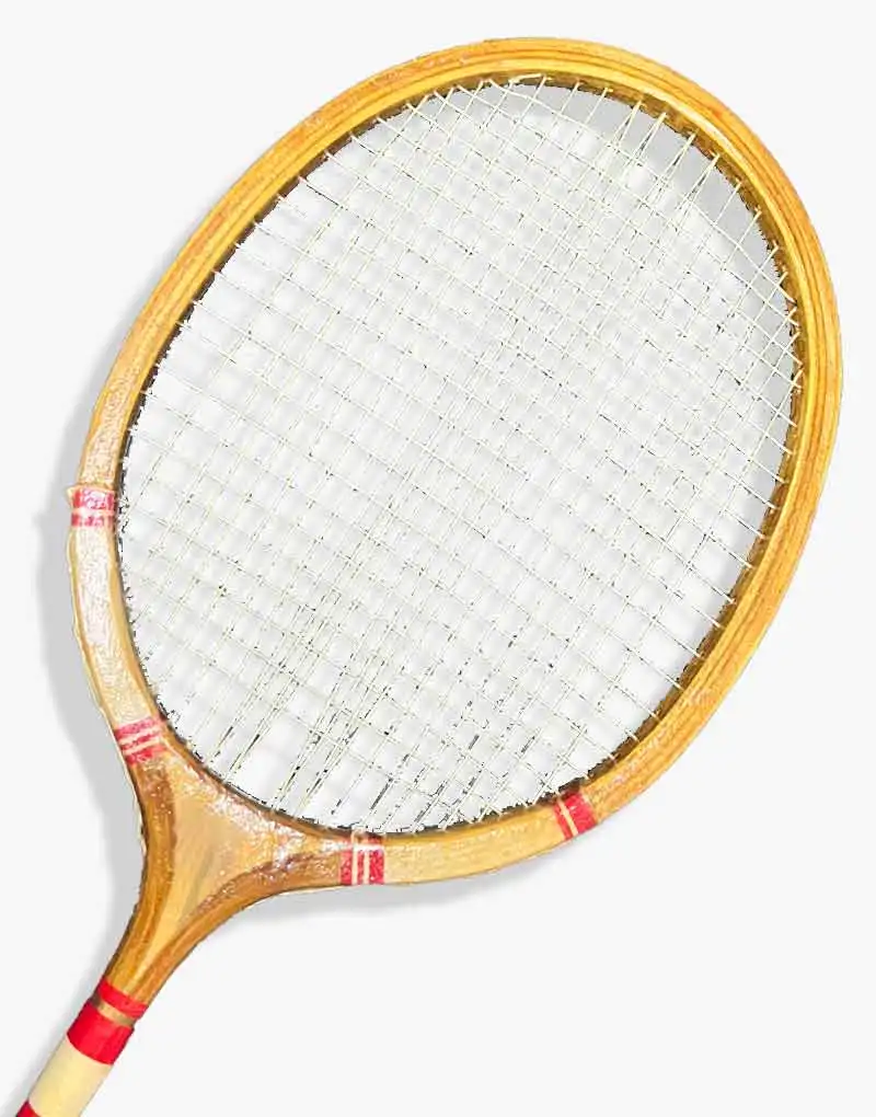 Wholesale high quality badminton racket wooden badminton racket perfect grip cross hot frame match training badminton