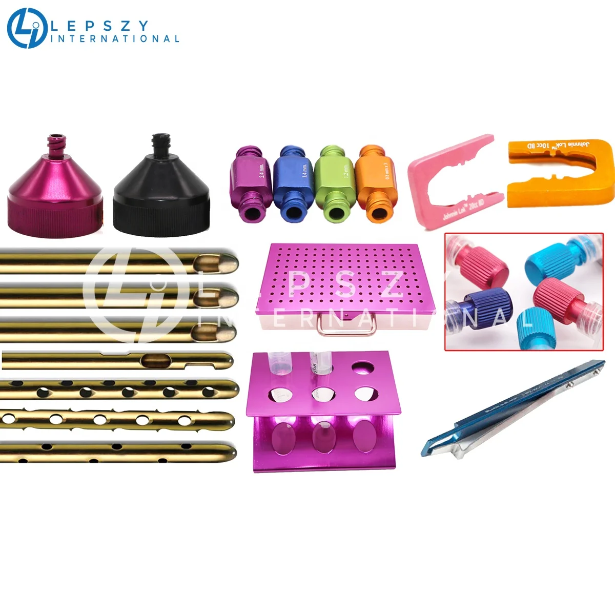 Liposuction Large Breast Cannulas Set Nano Fat Transfer kit