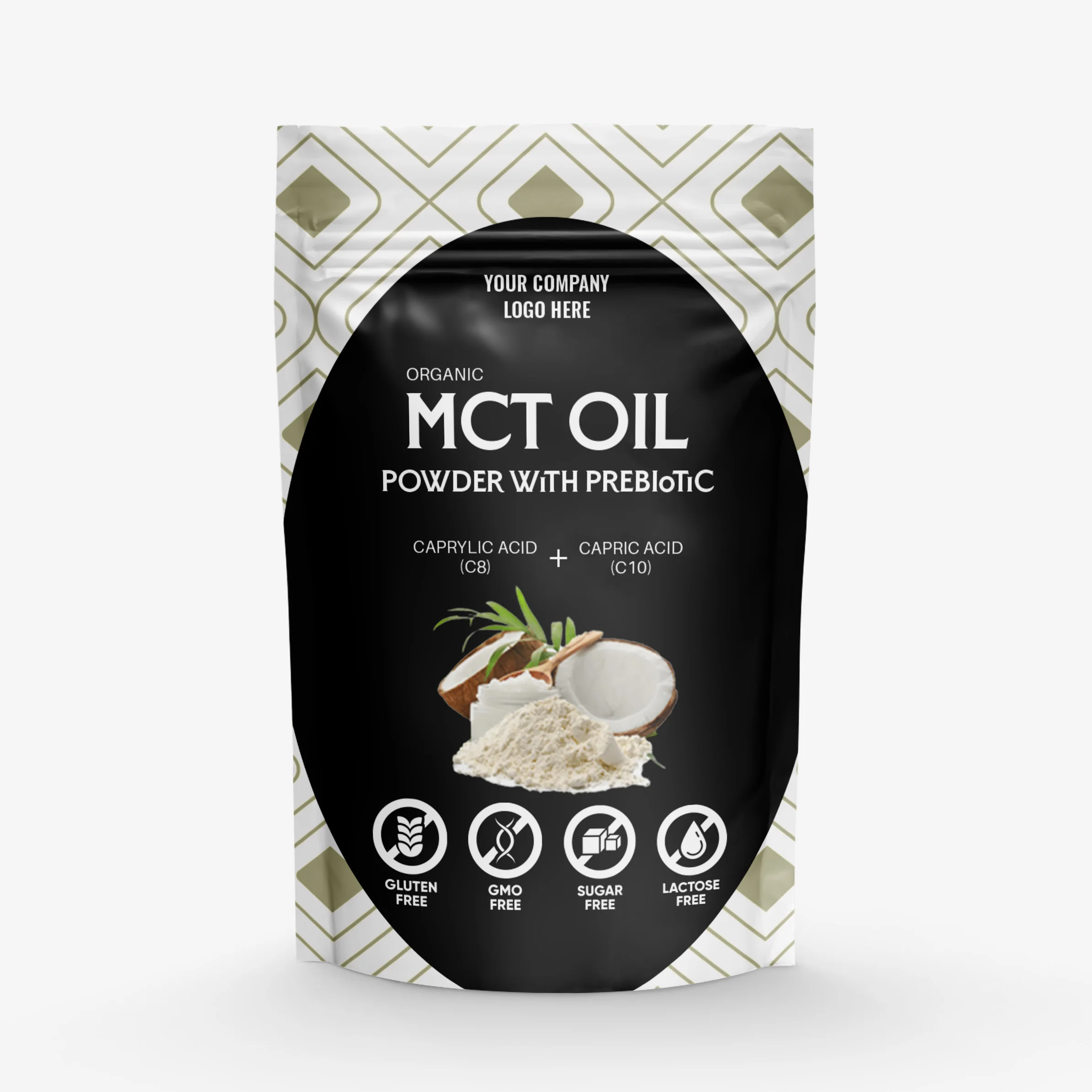 MCT oil powder wholesale natural bulk medium chain triglycerides oil powder 60% 70% coconut powder for bulk buyers