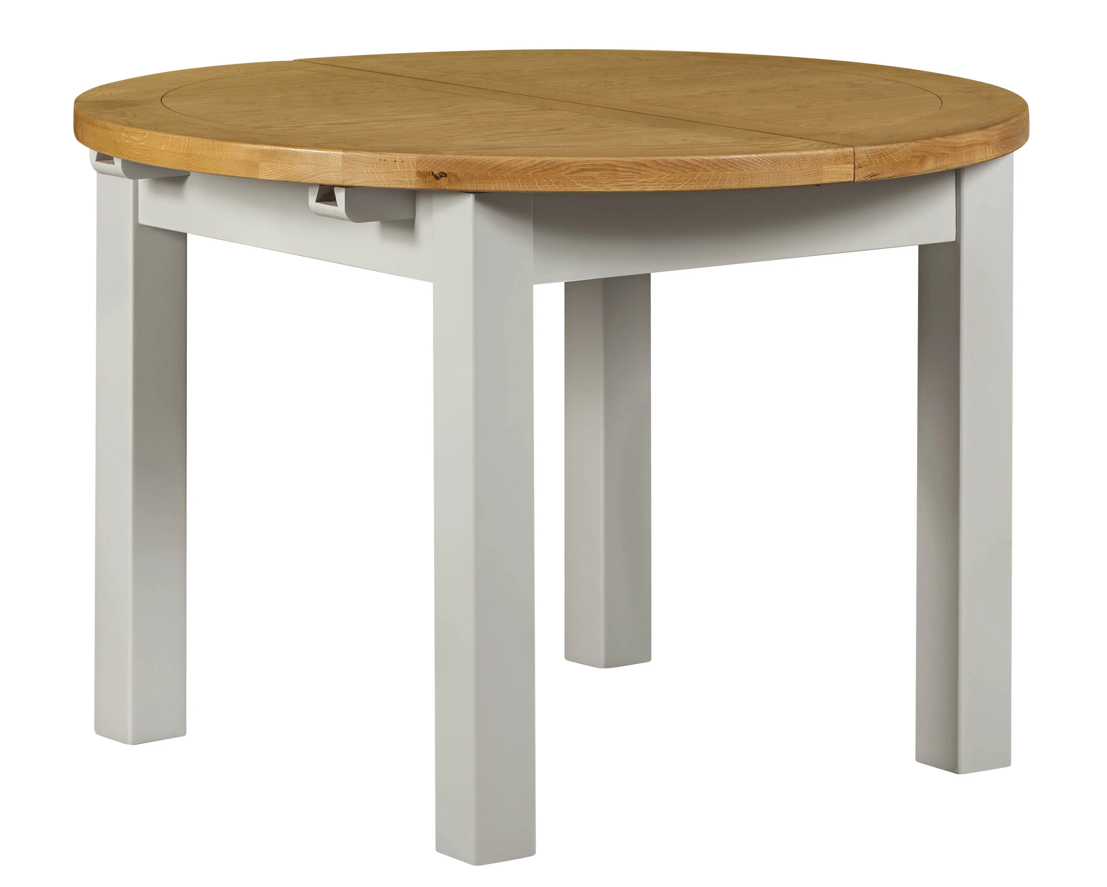 BUTTERFLY EXTENDING ROUND DINING TABLE