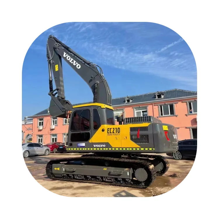 Used VOLVO EC210 EC200 excavator for sale,20ton VOLVO 210BLC excavator, Used VOLVO EC210B digger  in good condition