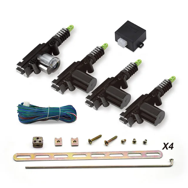 Car Central Locking Systems 12V 5 Wires Car Door Power Central Lock Motor Kit Auto Vehicle Remote Central Locking System
