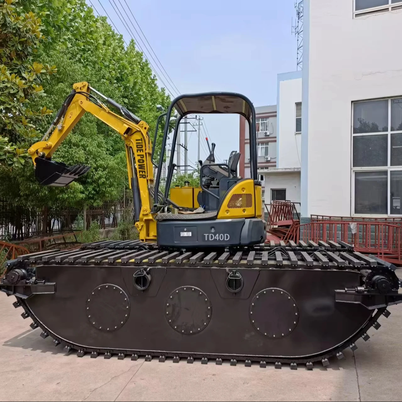 Высокое качество CE TD40D 4-Тонный экскаватор-амфибия дешевая цена