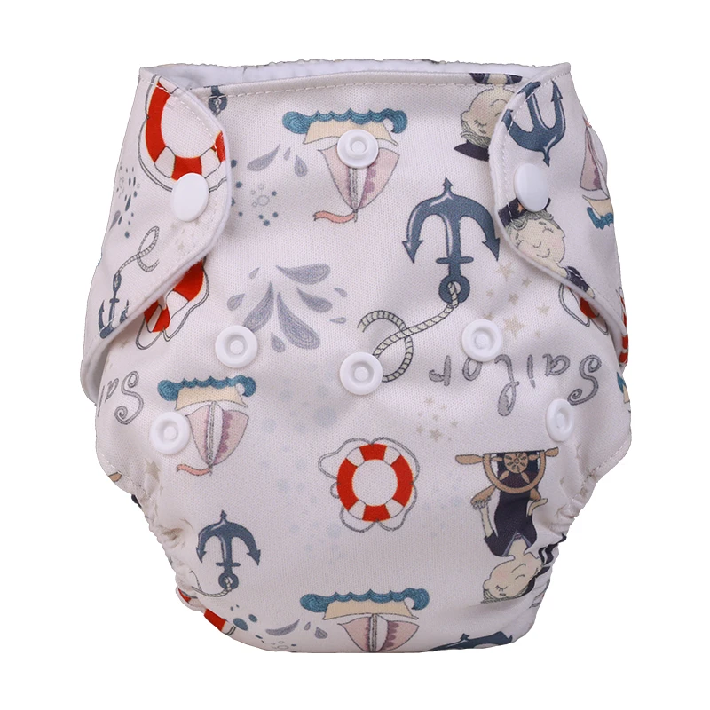 Cheap Washable Cloth Nappies Ecologic Product Custom Wholesale Reusable Baby Cloth Diaper Newborn