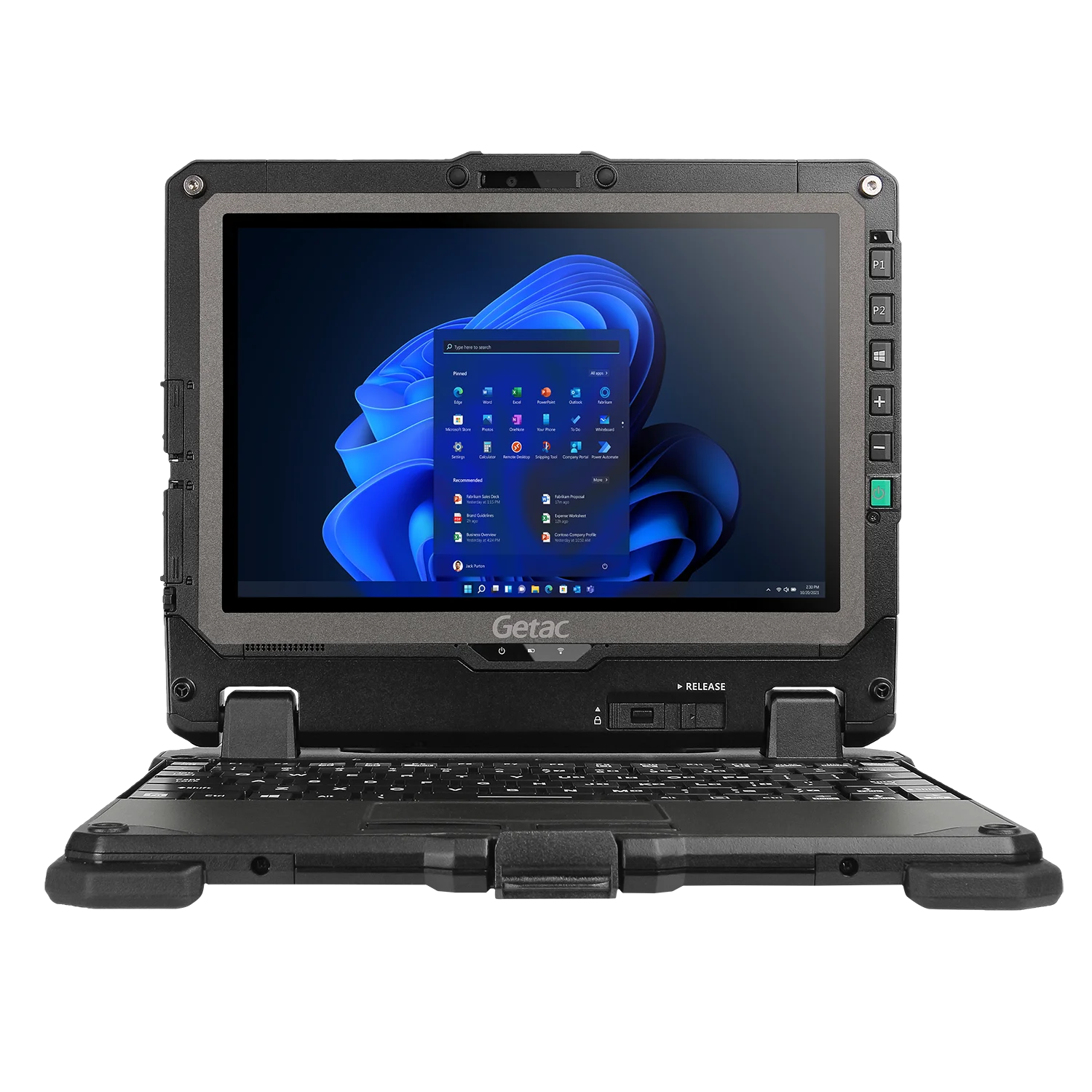 Getac UX10-полностью Прочный планшет с 10,1 дюймовым сенсорным экраном FHD LumiBond с 1000 нит