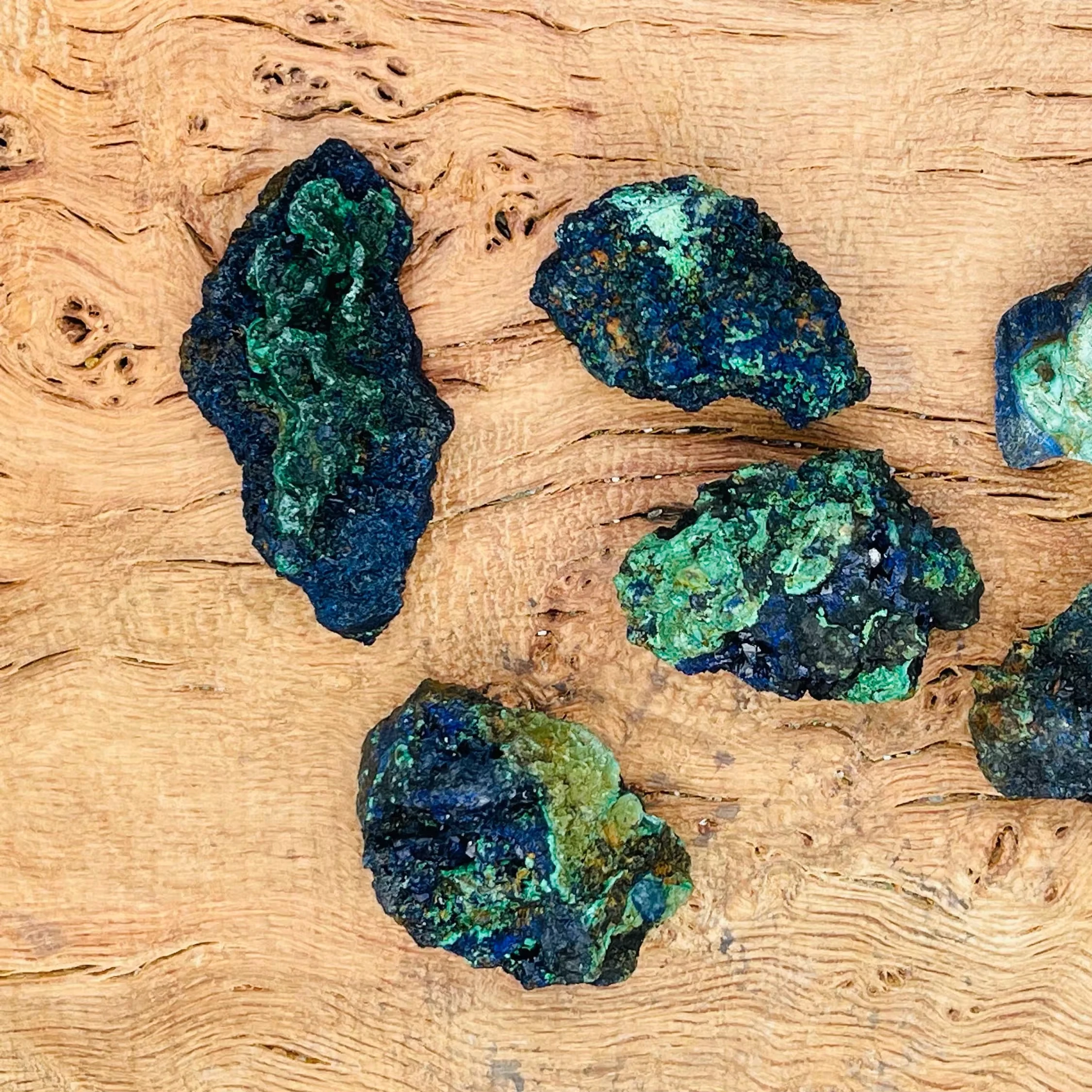 High Quality Natural Azurite Rough Stone Blue Green Stone Healing Crystal  Raw Azurite Malachite Cluster Bulk Azurite Stone