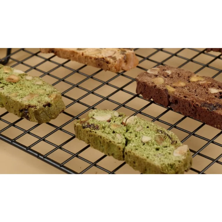 Delicious Healthy Matcha Cranberry Almond Biscotti Vietnam Manufacturer Mixed Nut Biscuits Eat Directly Wafers Biscuits Cookies