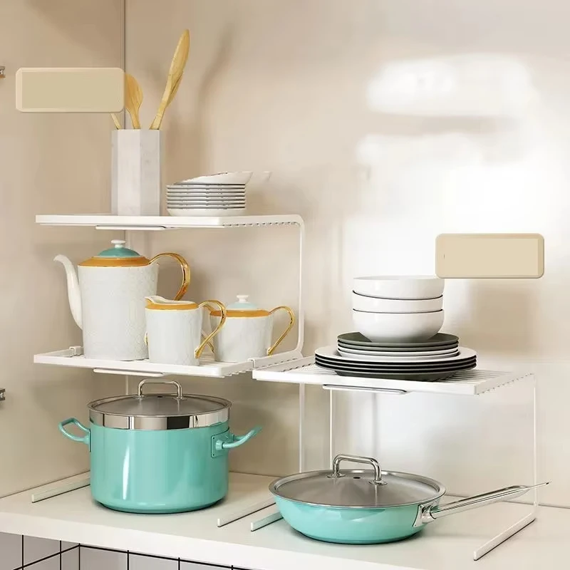 Creative Iron Spice Rack for Kitchen under Sink Cutlery Tabletop Storage Organizer for Small Space Organization