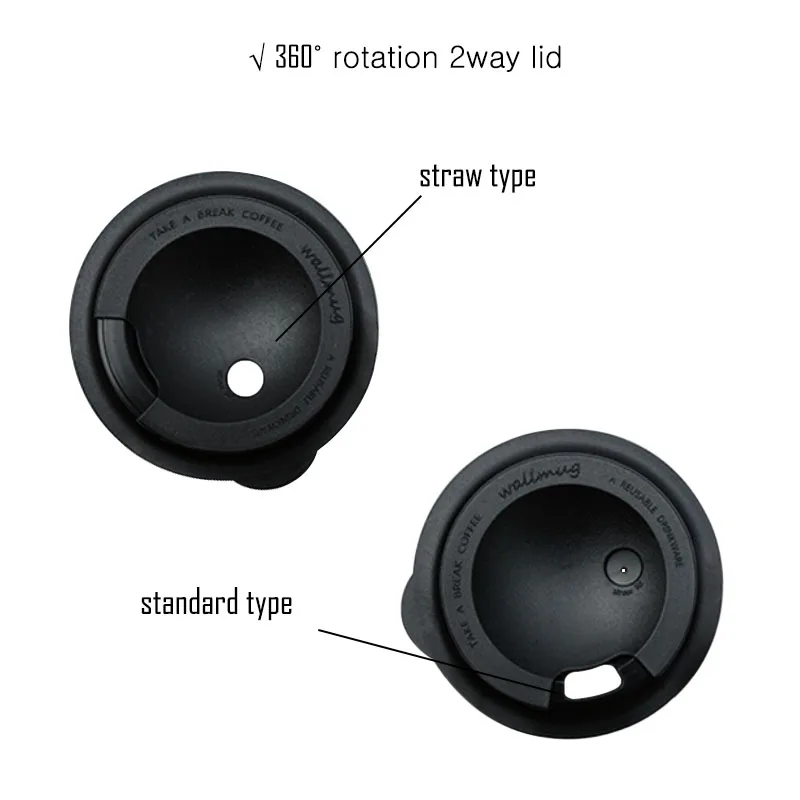 Made in Korea Double wall mug tumbler reusable tumbler BPA FREE 16oz High Quality and Durable cup