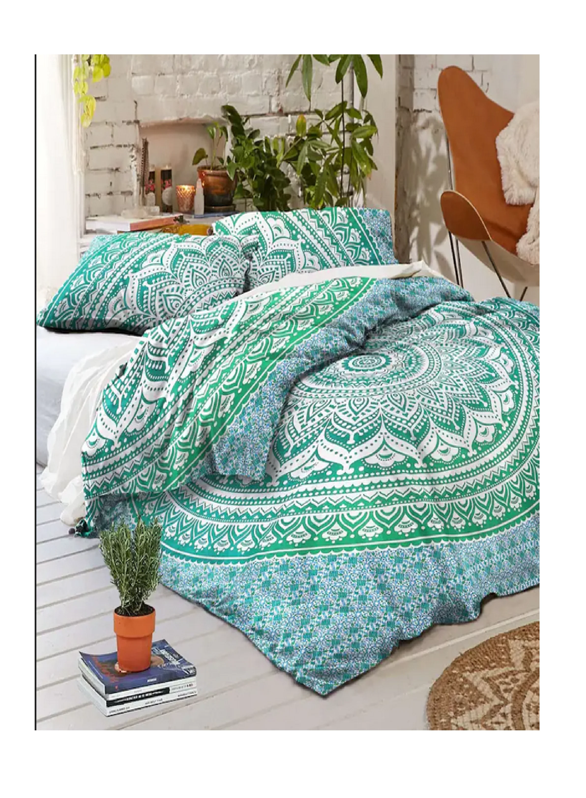 Indian Wholesale Price 100% Cotton Mandala Duvet Cover Bedding Bedspread Bohemian Blanket Bed Cover Reversible Quilt Cover