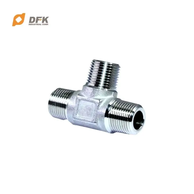 T Shape Stainless Steel Male Tee Pipe Fitting