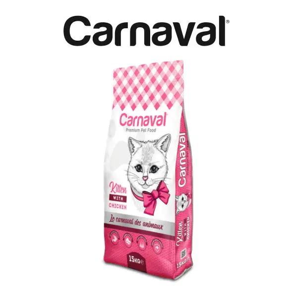 Gourmet Chicken Flavored Premium Dry Pet Food For Pet Adult Cat 15 kg