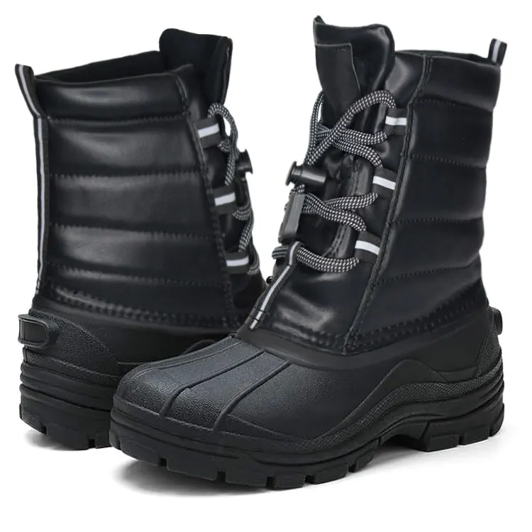 Customized Users Outside Keeping Warm Insulated New Arrival Lined Water Resistant Fishing Wholesales Black Boots