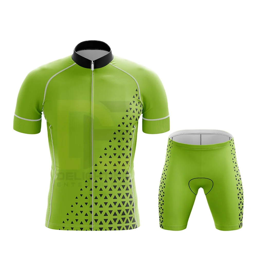 Oem Cycling Jerseys Lightweight Sublimation Printing Jersey Suit Sets Cycling Uniform Men Cycling Clothing Suit