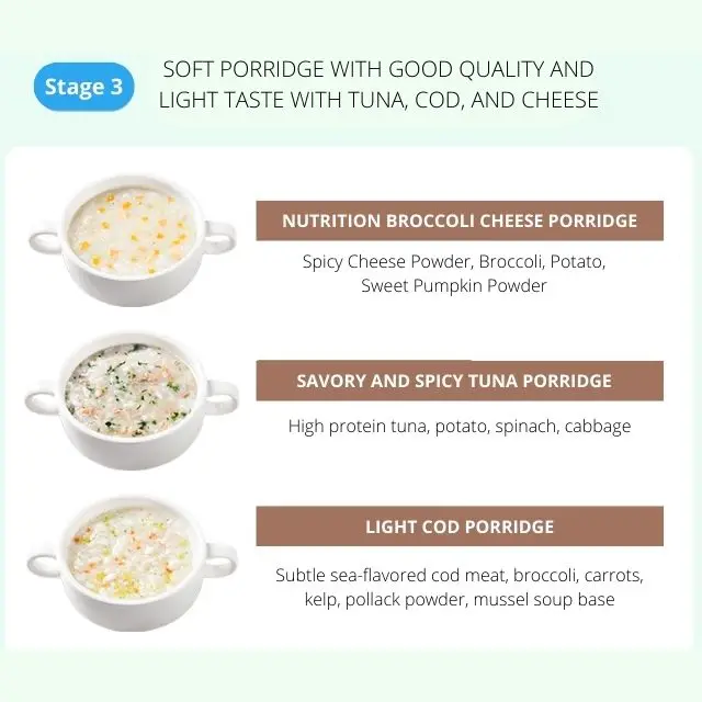 2022 Trending Hot Products Easy Food in 3 minute  Korean beef bone soup & Seaweed Rice porridge For kids