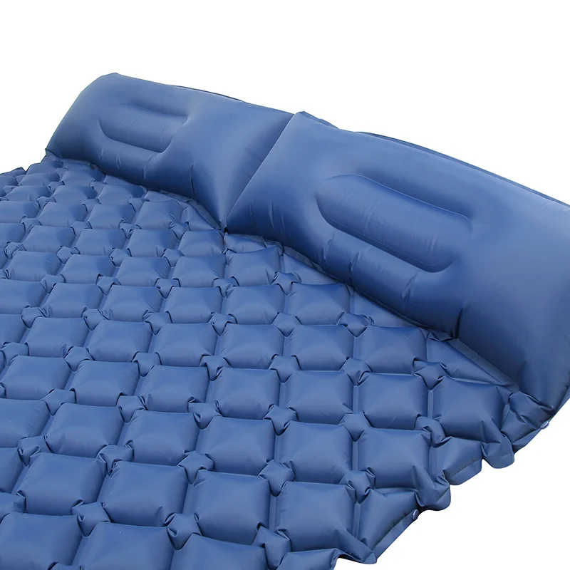 TOPKO High Quality Premium Mat Double Camping Mat for Hiking Camping Outdoor Accessories Inflating Cushion Double Sleeping Pad