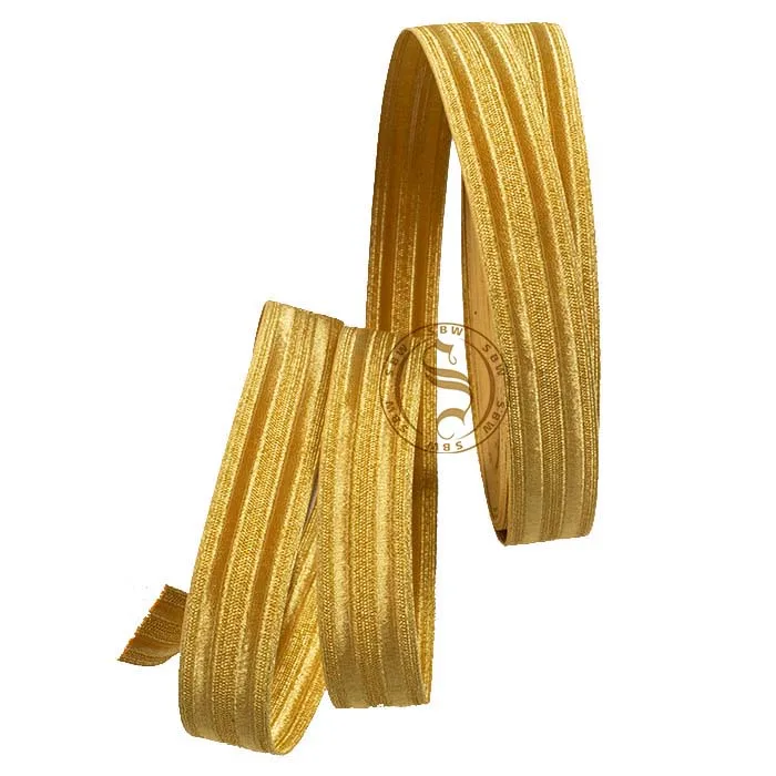 FLINT 1/2 inch Double-Stripe Bullion Wire Bullion Trim for Ceremonial Uniforms | High Quality Bullion Midshipman Uniform Lace
