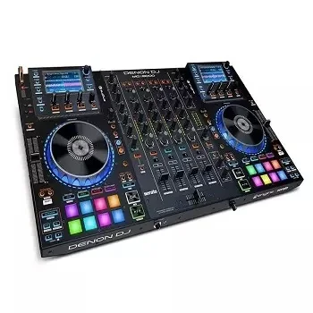 Passed For Denon DJ MCX8000 4-Deck DJ-Controller podcast mixer dj mixer