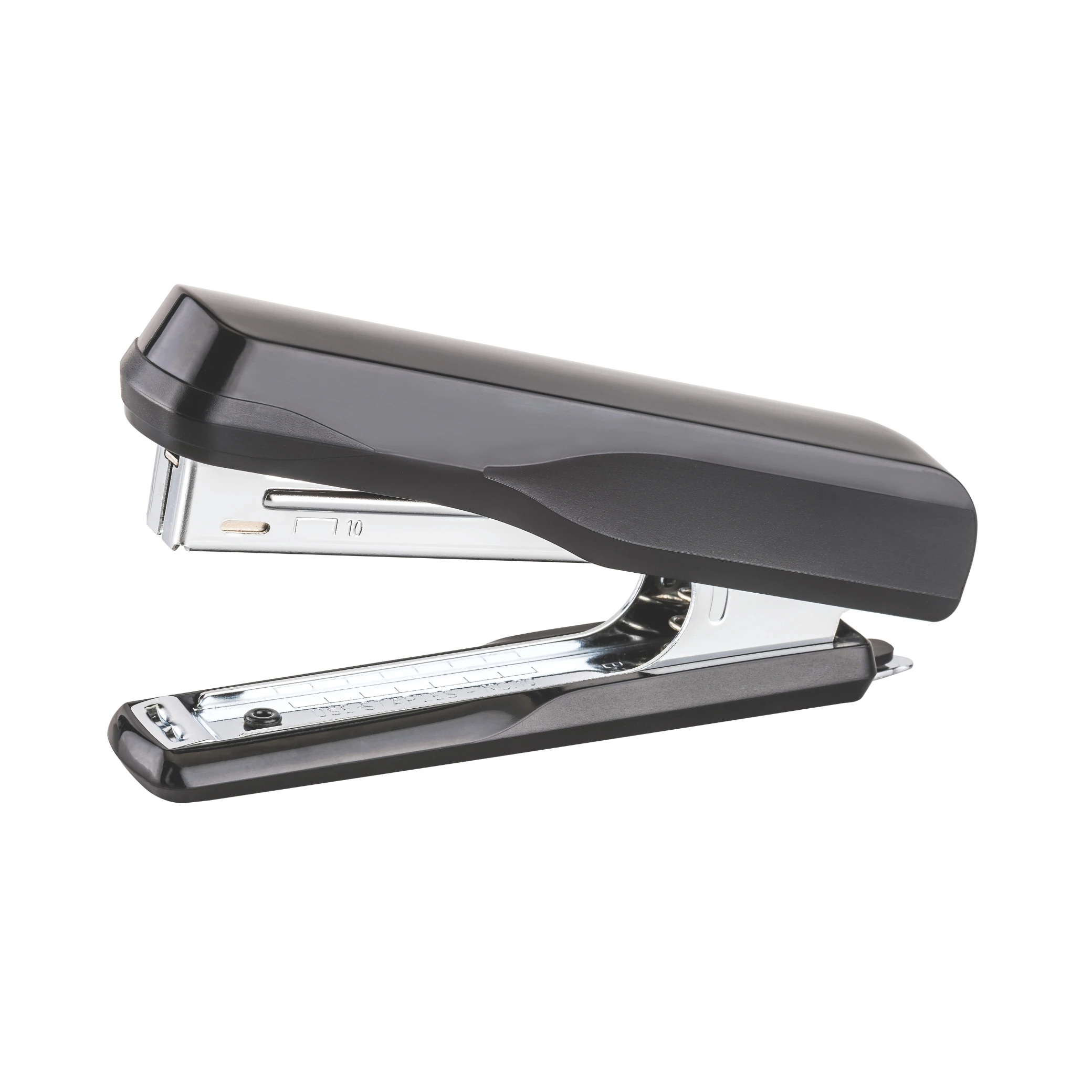 Kangaro Quick-Loading Metal Body Stapler with Plastic Casing Built-in Staple Remover Holder Easy Disposal Reload Indicator