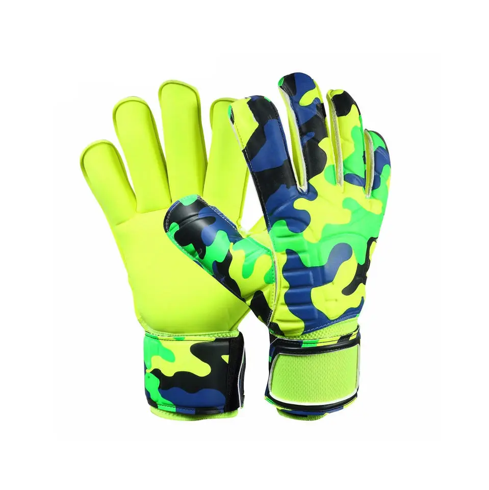High quality soccer goalkeeper sports professional goal keeper football gloves