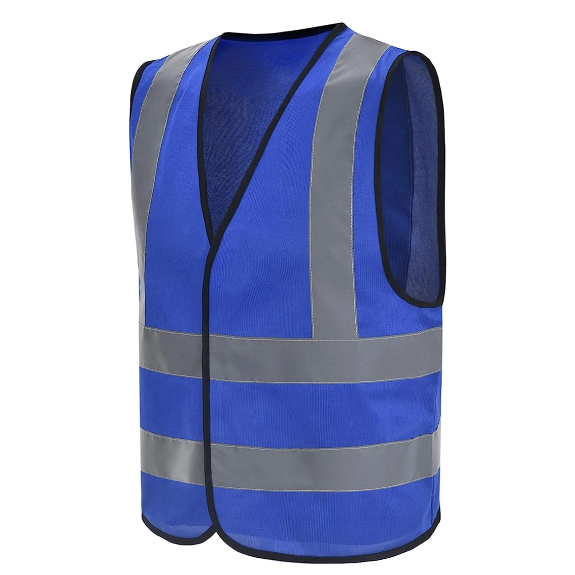 High Visibility Viz Vest Reflective Safety Customize Colour Bright Color Traffic Waistcoat Construction Work ANSI Class