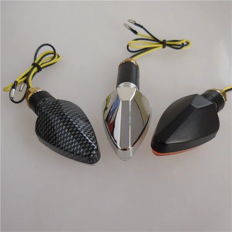 Emark 12V Flowing Universal Motorcycle LED Turn Signal Light with special shape to motorcycle