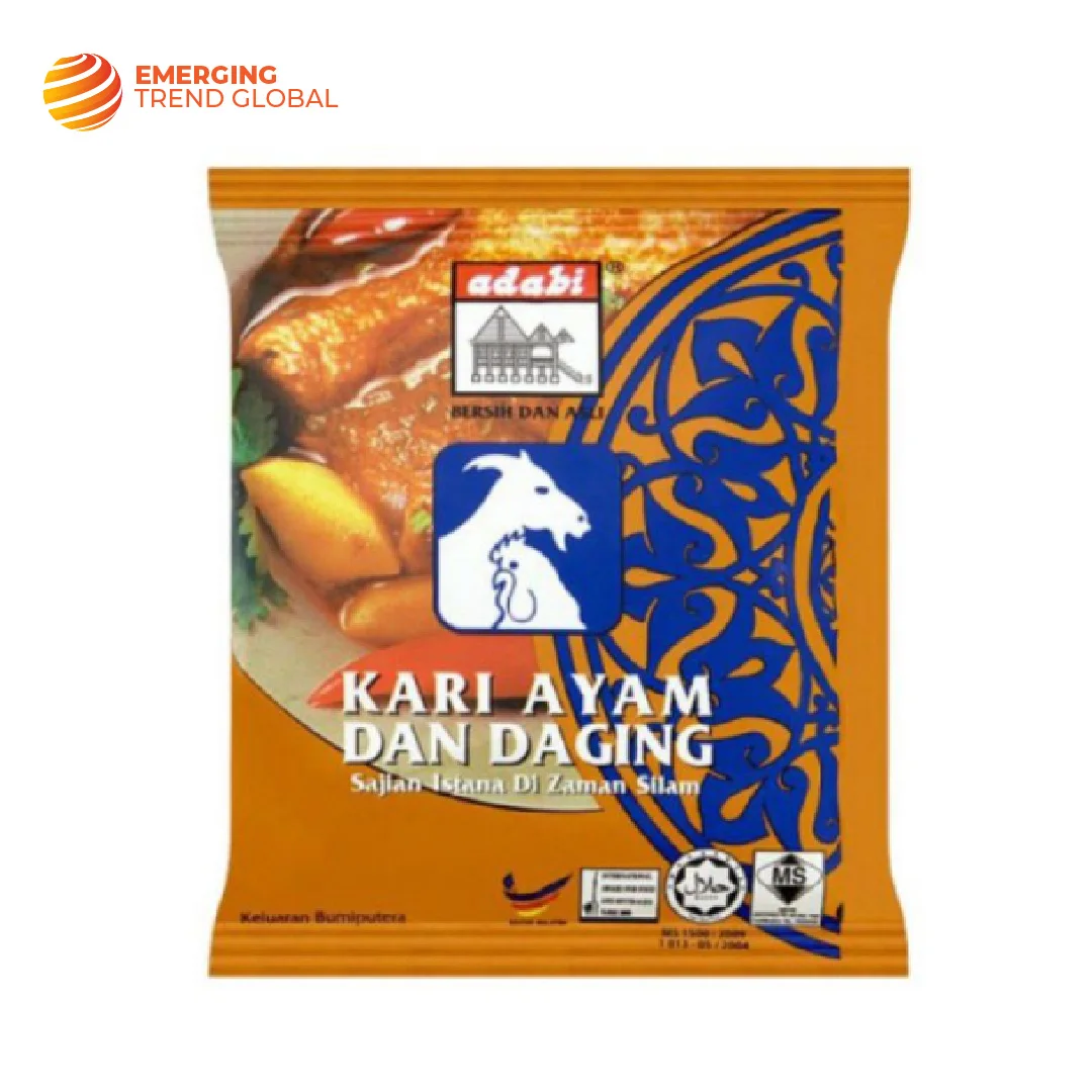 [Malaysia] Fast Shipping Adabi Kari Daging/Ayam 24g