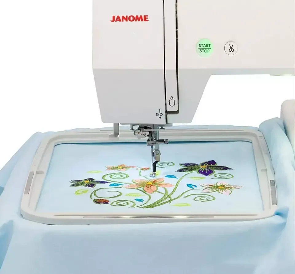 New Janome Memory Craft 500E Embroidery Machine 100% Original