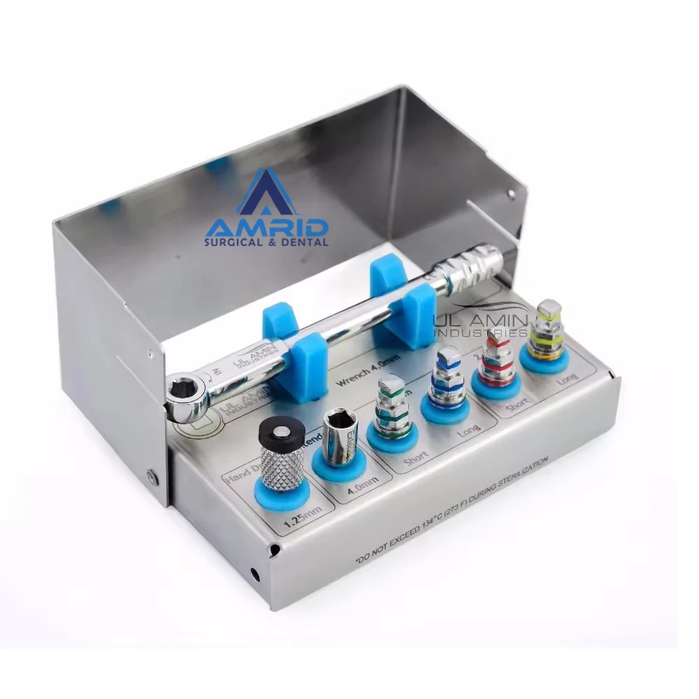 Premium Sinus Lift Kit Dental Implants Lateral Crestal Approach Manual Steel Diamond Burs Stopper Quality