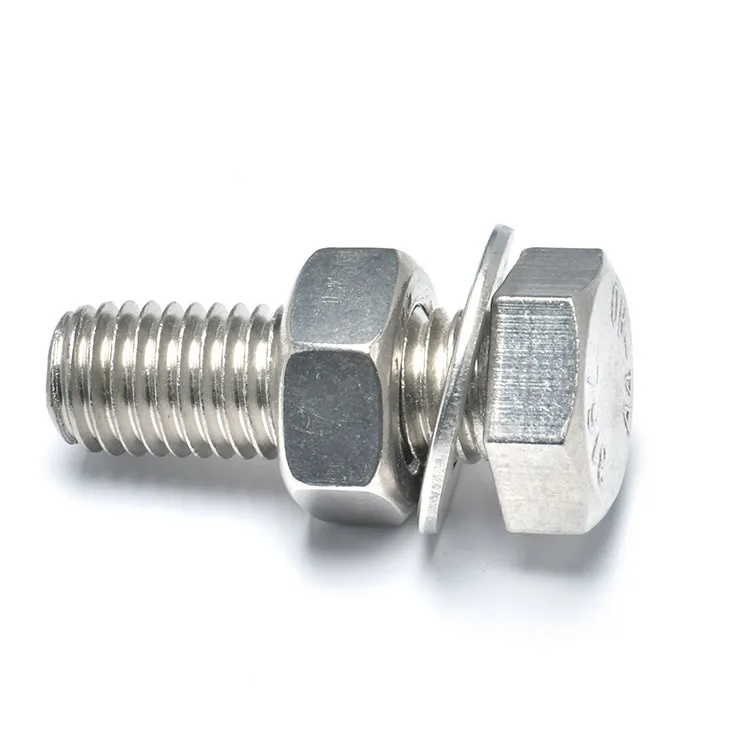 Good Quality 10.9 Bolts Stainless Steel Screw Bolt Washer SS Bolts and Nuts