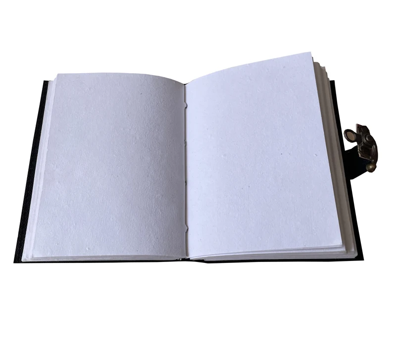 Printed dragon Handmade Cotton Paper Leather Journal Vintage Paper Notebook & Sketchbook planner Retro Collage Poster Design